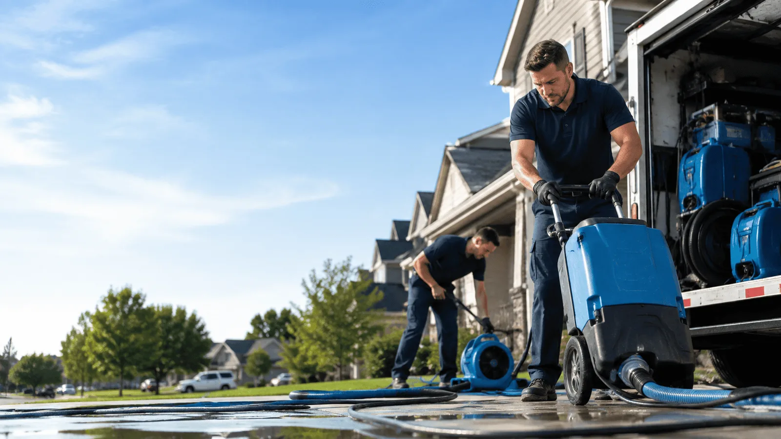 Sump Pump Failure being performed in Lake Dallas, TX